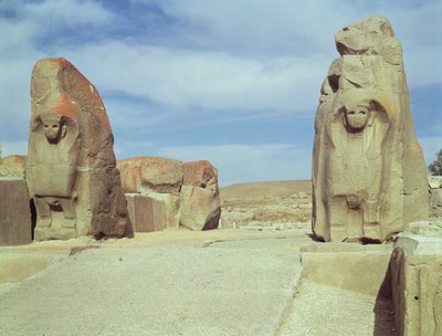 Sphinx-Tor, 1450-1200 v. Chr. von Hittite